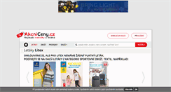 Desktop Screenshot of litex.akcniceny.cz