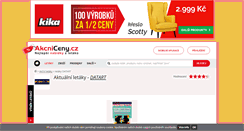 Desktop Screenshot of datart.akcniceny.cz