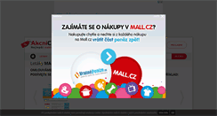 Desktop Screenshot of mallcz.akcniceny.cz