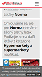Mobile Screenshot of norma.akcniceny.cz