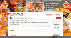 Desktop Screenshot of mat.akcniceny.cz