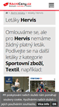 Mobile Screenshot of hervis.akcniceny.cz