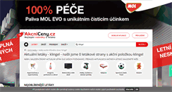 Desktop Screenshot of klingel.akcniceny.cz