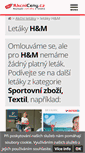 Mobile Screenshot of h-m.akcniceny.cz