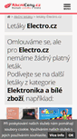 Mobile Screenshot of electro.akcniceny.cz