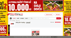 Desktop Screenshot of jamall.akcniceny.cz