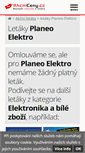 Mobile Screenshot of planeoelektro.akcniceny.cz