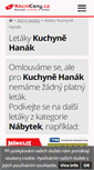 Mobile Screenshot of kuchynehanak.akcniceny.cz