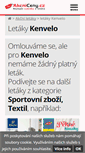 Mobile Screenshot of kenvelo.akcniceny.cz