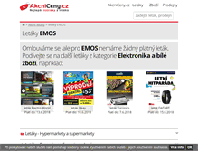 Tablet Screenshot of emos.akcniceny.cz