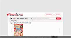 Desktop Screenshot of flop.akcniceny.cz