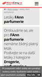 Mobile Screenshot of fann.akcniceny.cz