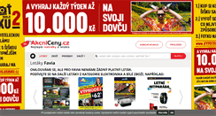 Desktop Screenshot of favia.akcniceny.cz