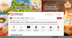 Desktop Screenshot of hele.akcniceny.cz