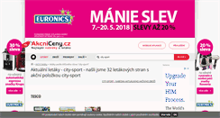 Desktop Screenshot of citysport.akcniceny.cz