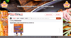 Desktop Screenshot of petcenter.akcniceny.cz