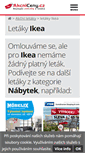 Mobile Screenshot of ikea.akcniceny.cz