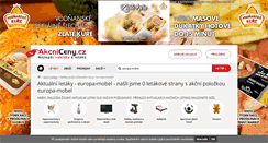Desktop Screenshot of europamobel.akcniceny.cz
